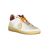 Blauer Sleek White Sneakers with Contrast Accents